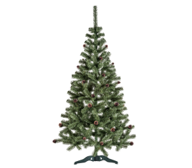 Aga Vánoční stromek Jedle s šiškami 220 cm