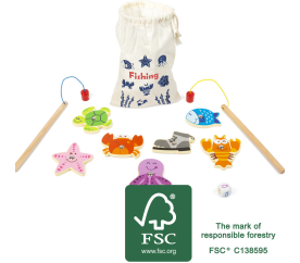 Small Foot Cestovní chytání rybiček 2DZ145 - II. JAKOST
