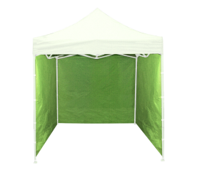 Aga Bočnice k prodejnímu stánku 2x2m Světle zelená