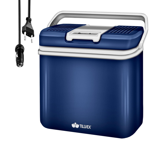 Tresko Elektrický chladící box 24l Modrý