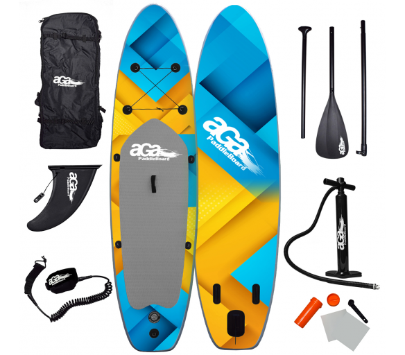 Aga Paddleboard MR5015FH 320x81x15 cm s držákem na prut