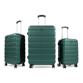 Aga Travel Sada cestovních kufrů MR4650 Zelená