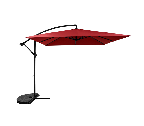 Aga Zahradní slunečník 250 cm Červený 2DAZ424 - II. JAKOST