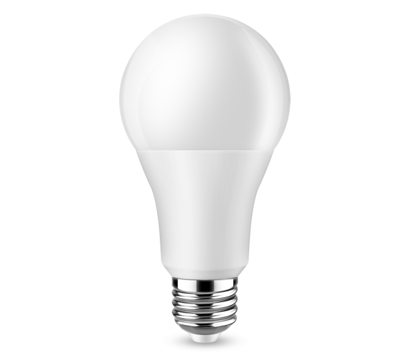 LED žárovka MILIO - E27 - A80 - 18W - 1540Lm - studená bílá
