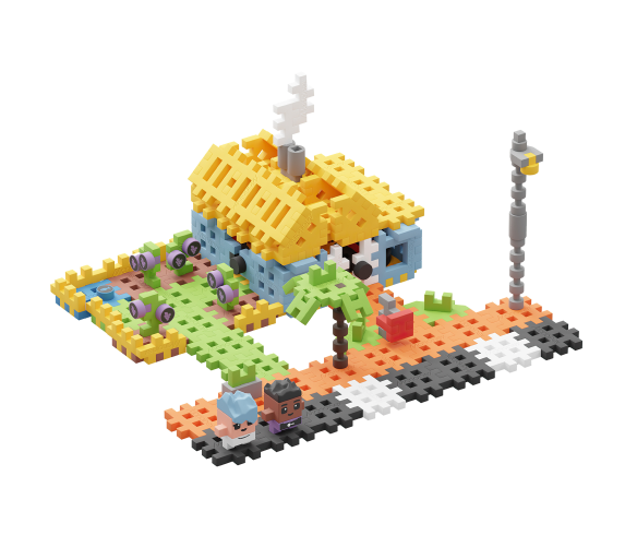 Marioinex MINI WAFFLE Dům 148 ks