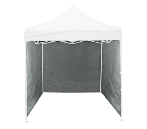Aga Bočnice k prodejnímu stánku 3x3m Šedá