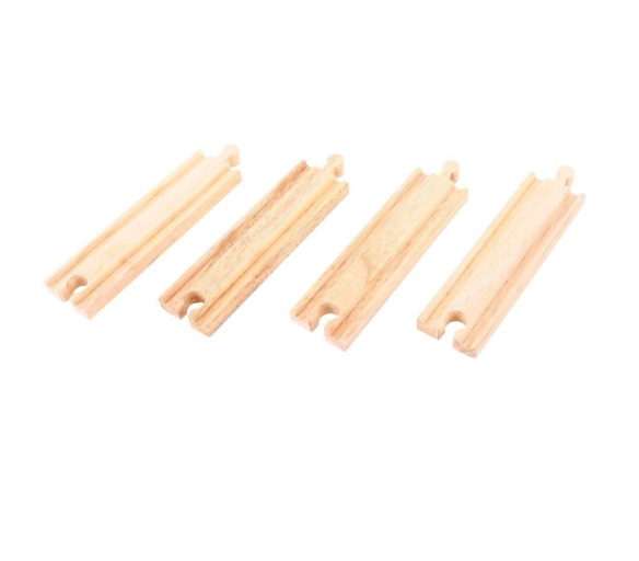 Bigjigs Rail Střední rovné koleje 16 cm 4 ks 2DZ172 - II. JAKOST