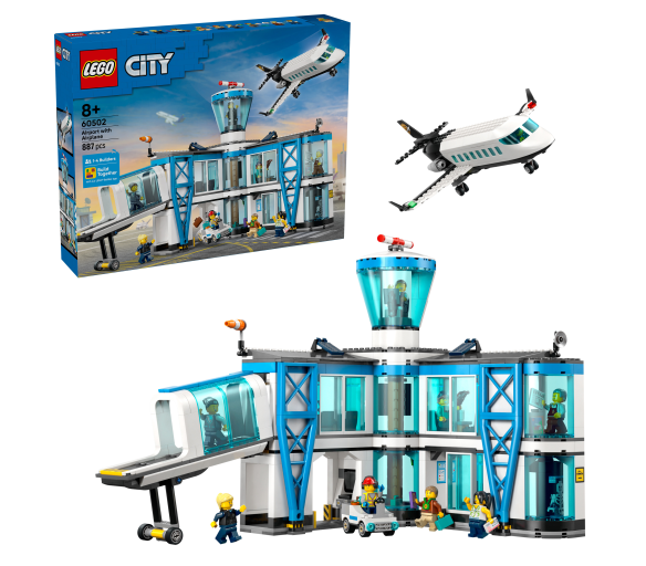 LEGO® City 60502 Letiště s letadlem