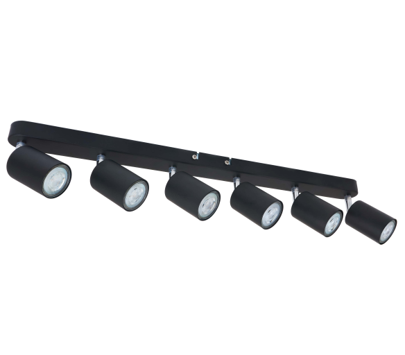 Stropní svítidlo LED VIKI 6x GU10 černá