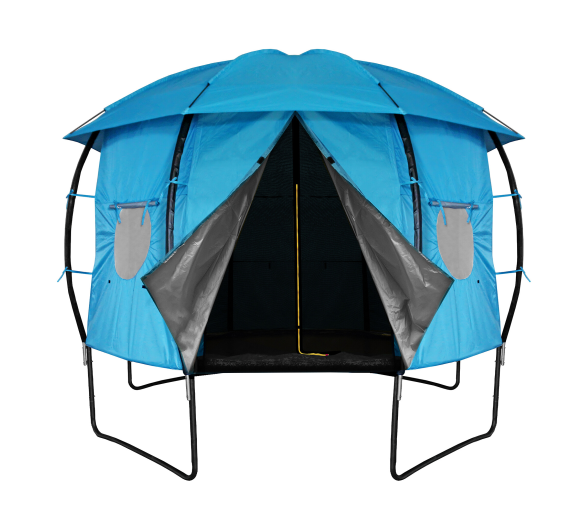 Aga Stan na trampolínu EXCLUSIVE 366 cm (12 ft) Světle modrý