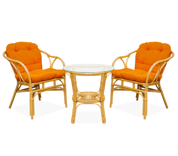 Aga Ratanová sestava SITA Světle hnědá/Oranžová