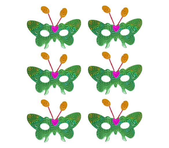 Aga4Kids Dětské škrabošky DS942G 6 ks