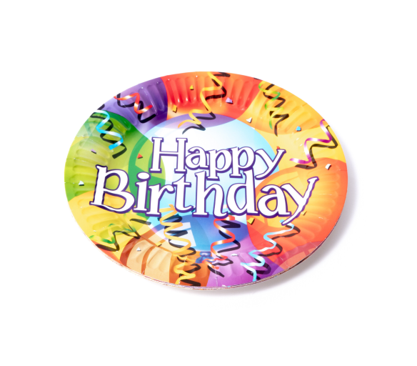 Aga4Kids Papírové talířky 23cm DS932-1 10 ks