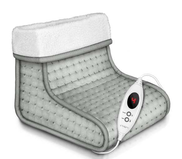 Tresko Ohřívač nohou Šedý