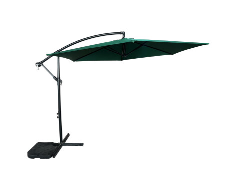 Aga Zahradní slunečník MR2025 300 cm Tmavě zelený