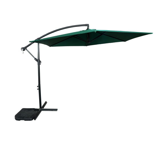 Aga Zahradní slunečník MR2025 300 cm Tmavě zelený