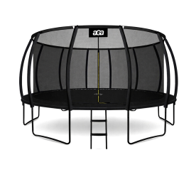 Aga SPORT EXCLUSIVE Trampolína 500 cm Černá + ochranná síť + žebřík