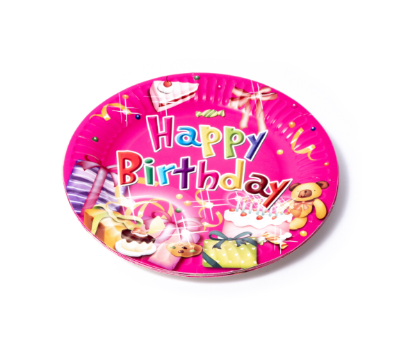 Aga4Kids Papírové talířky 23cm DS932-6 10 ks