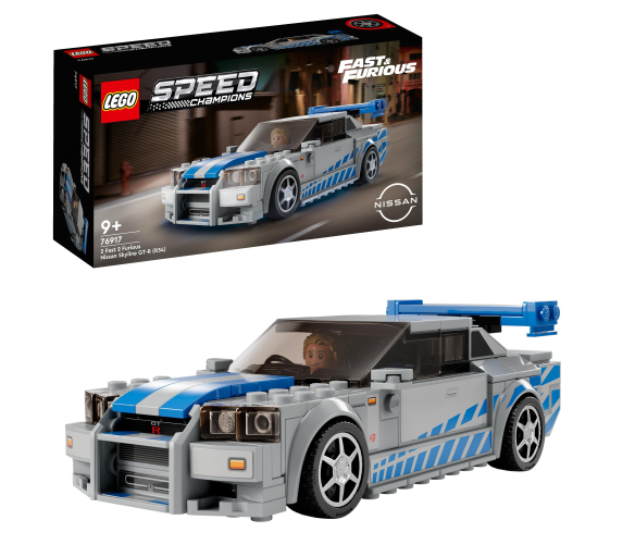 LEGO® Speed Champions 76917 2 Fast 2 Furious Nissan Skyline GT-R (R34)