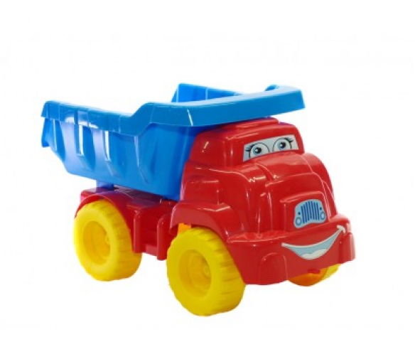 Doloni Náklaďák se sklápěčkou Červený