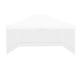 Aga Bočnice k prodejnímu stánku 3x4,5m Bílá