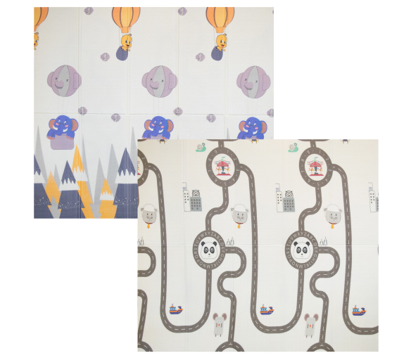 Aga4Kids Dětská skládací pěnová podložka 200x180 cm DS3014