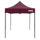 Aga Prodejní stánek bez bočnic 2x2 m Tmavě červený