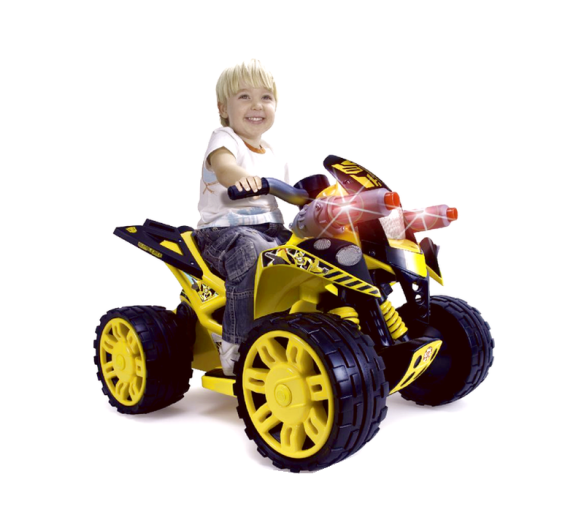 Injusa Elektrická čtyřkolka THE BEAST TRANSFORMERS 12V