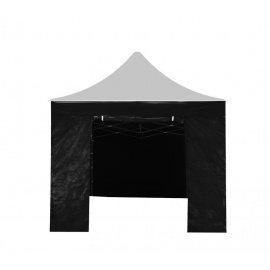 Aga Bočnice s dveřmi POP UP 2x2 m Black