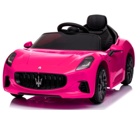 Maserati GranTurismo RŮŽOVÉ Auto na akumulátor EVA Kůže pilot Akumulátor lithiový-iontový