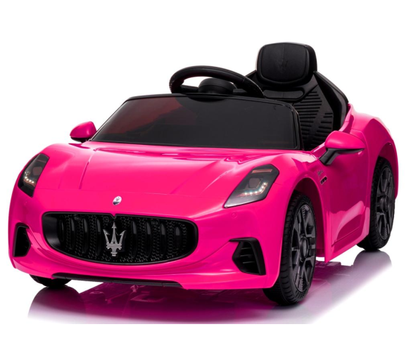 Maserati GranTurismo RŮŽOVÉ Auto na akumulátor EVA Kůže pilot Akumulátor lithiový-iontový