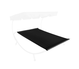 Aga Náhradní potah k lehátku MR4251 Černá