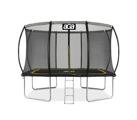 Aga Obdélníková trampolína 244x335 cm Černá/Žlutá 2TR003