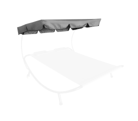 Aga Náhradní střecha k lehátku MR4251 Šedá