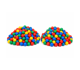 Aga Plastové míčky MIX 7 cm 200 ks