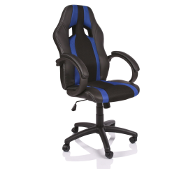 Tresko Herní židle Racing DAZ367 Black - Blue