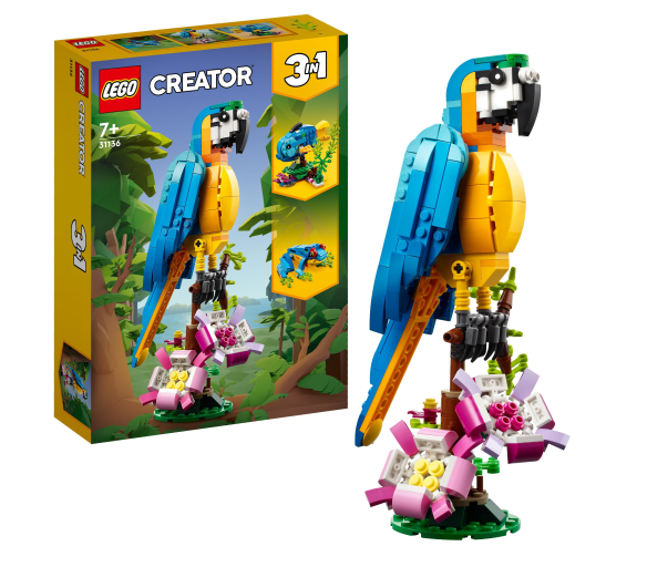 LEGO® Creator 31136 Exotický papoušek