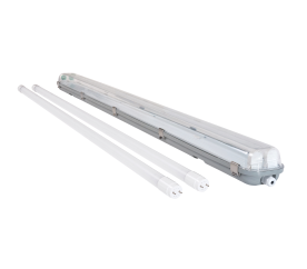 Svítidlo CARLO + 2x LED trubice - T8 - 120cm - 18W - neutrální bílá - SADA