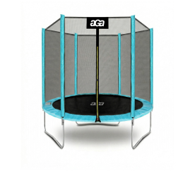 Aga SPORT TOP Trampolína 180 cm Světle modrá + ochranná síť