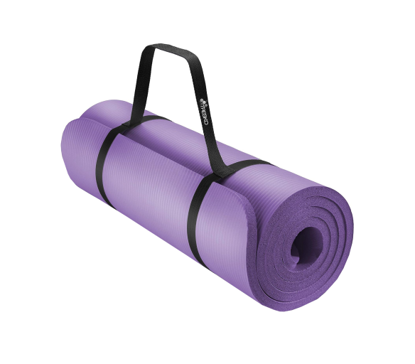 Tresko podložka na cvičení YOGA 190x100x1,5cm Fialová