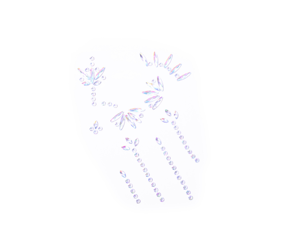 Aga4Kids Samolepící kamínky DS8113BK