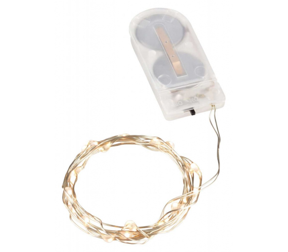 Linder Exclusiv Vánoční řetěz na baterie 30 LED Teplá bílá