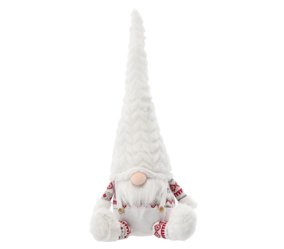 Aga Vánoční skřítek 63 cm Bílý