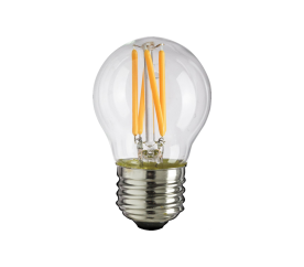 LED žárovka  - E27 - G45 - 4W - 340Lm - filament - teplá bílá