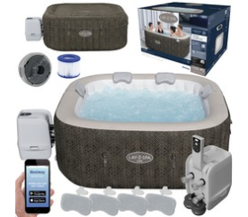 Bestway Vířivka Lay-Z-Spa Cabo 4-6 osob 180x180cm Wi-Fi 60167 univerzální