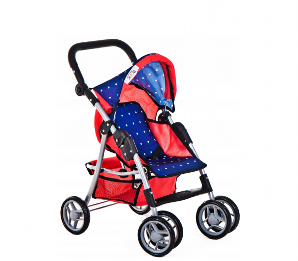 Doris Sportovní kočárek pro panenky 9352 Red