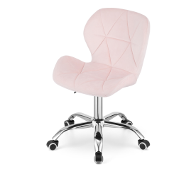 Aga Kancelářská otočná židle AVOLA Růžová