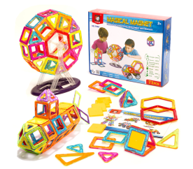 Aga Magnetická stavebnice Magical magnet 71 ks
