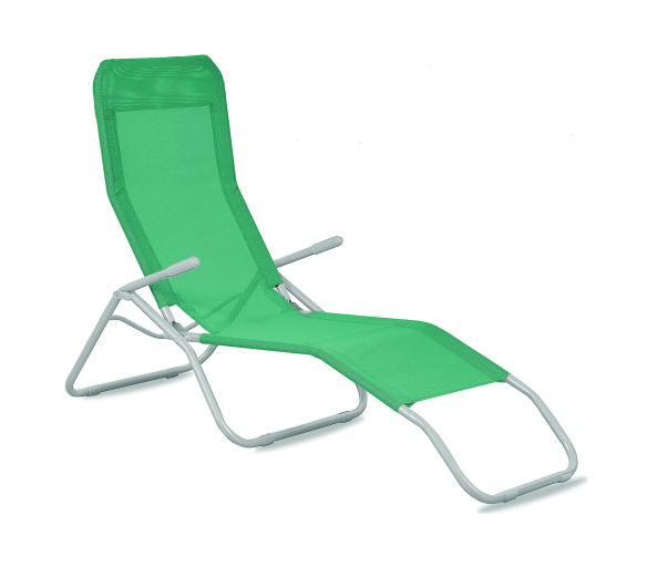 Aga Zahradní lehátko SIESTA Zelené