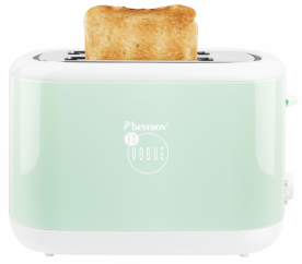 Bestron Toaster z kolekce En Vogue - Pastelově zelená
